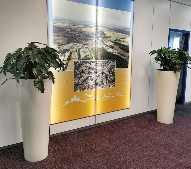 Innenraumbegr&uuml;nung