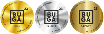 Medallien BuGa 2023 Mannheim